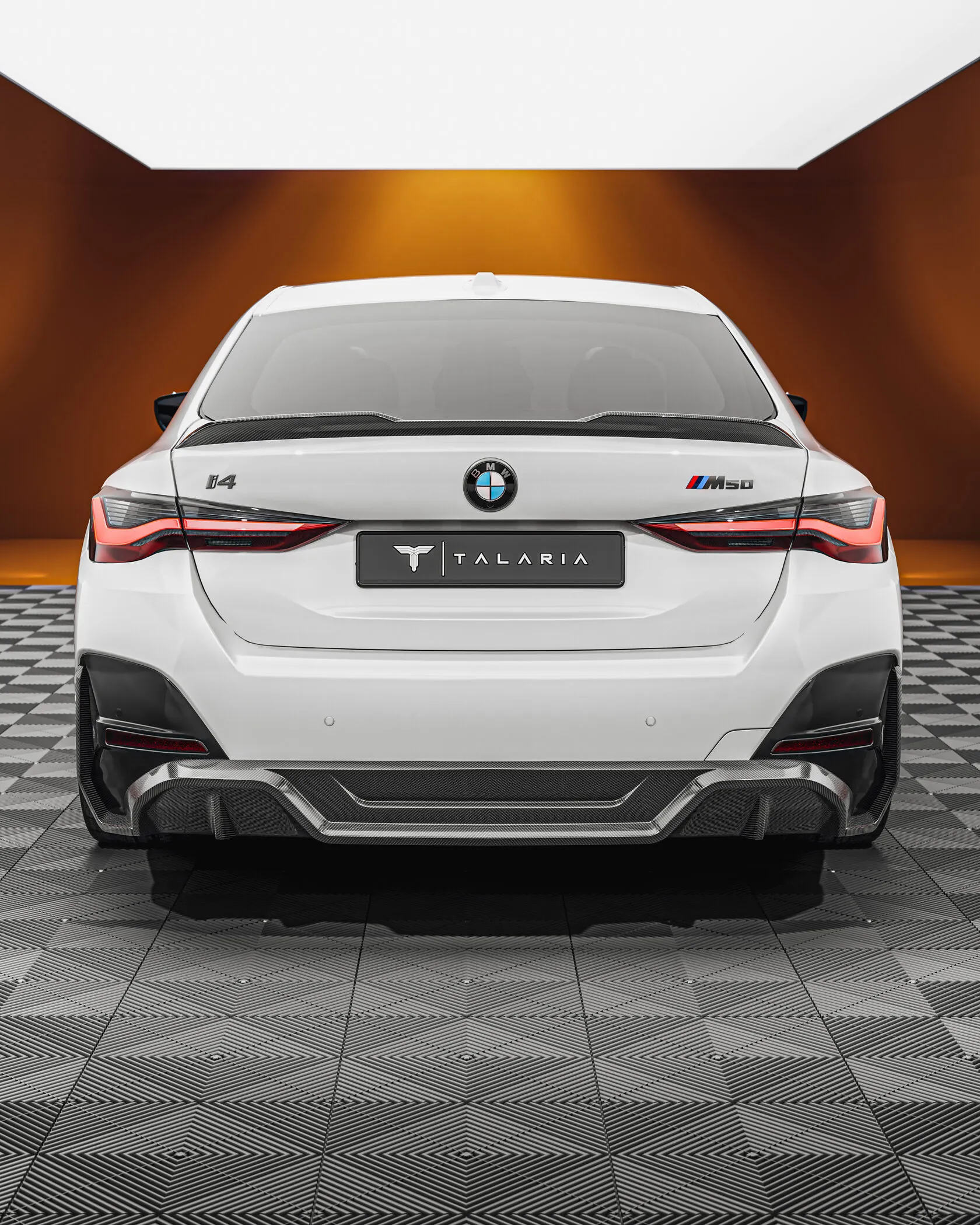 Trunk spoiler Carbon Talaria for BMW i4 M50