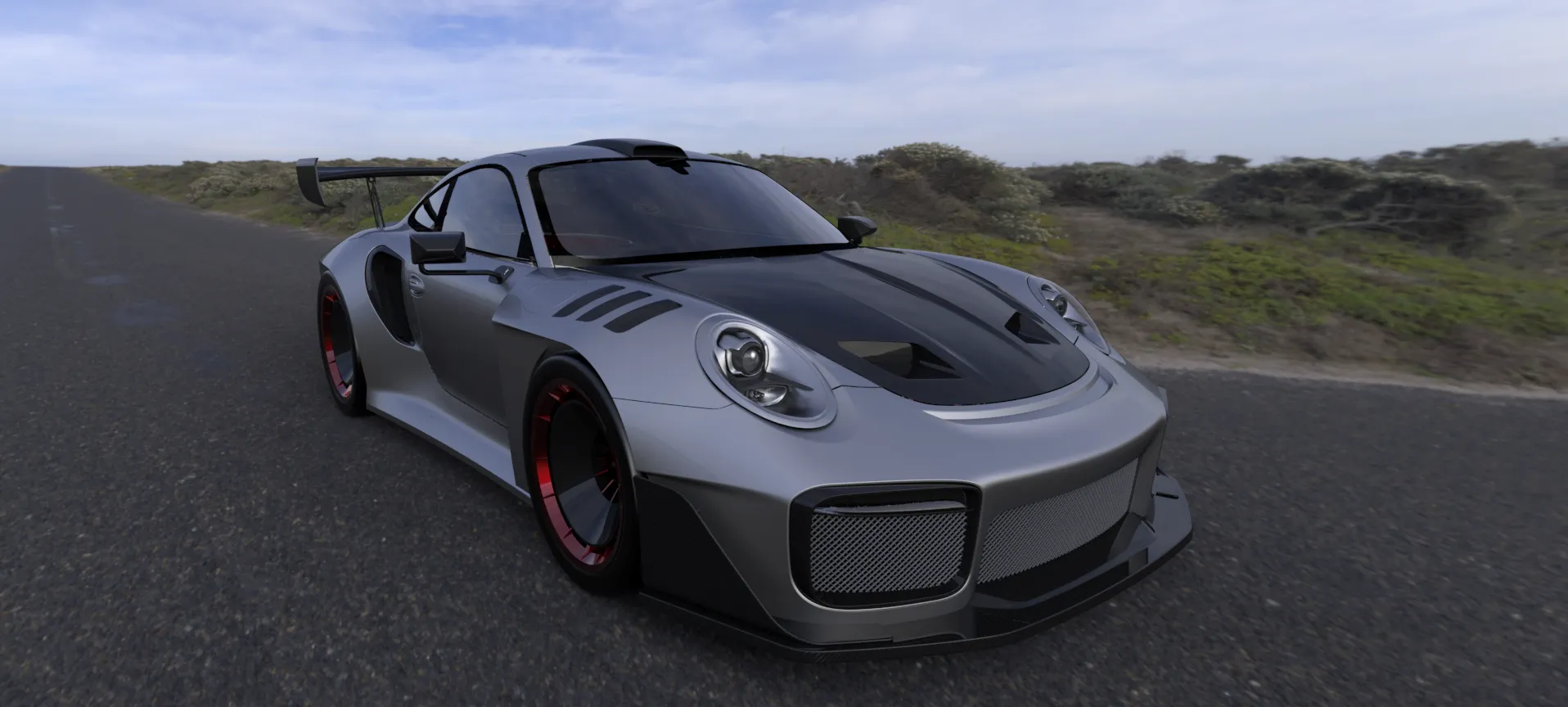 Check price and buy Duke Dynamics Body kit set for Porsche 911 991 GT RSR