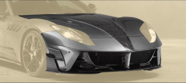 Front kit 812 Mansory Carbon for Ferrari 812 Stallone  V2