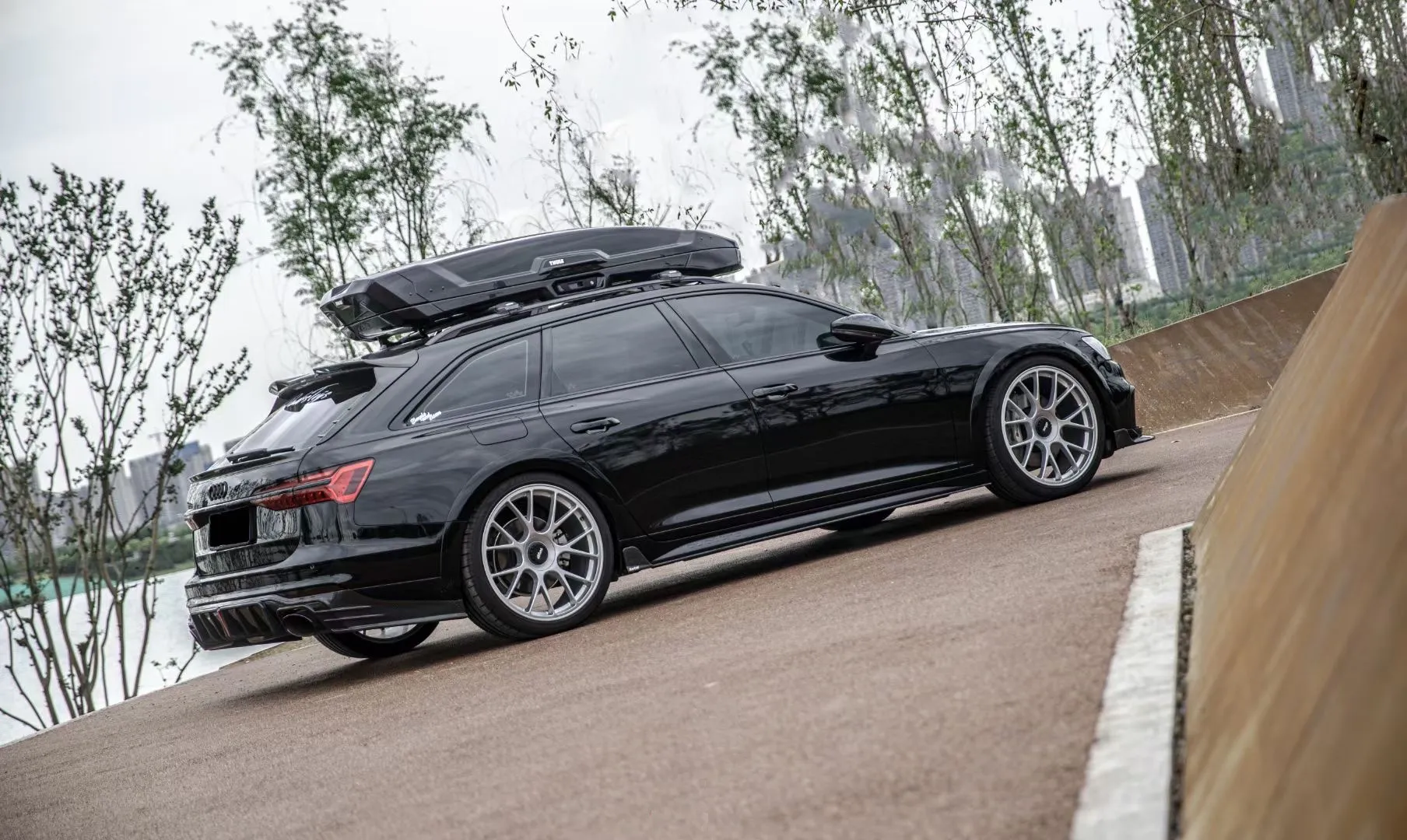 Check our price and buy Karbel Carbon Fiber Body kit set for Audi A6 Allroad C8 2020