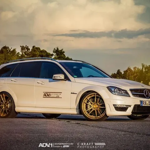 Mercedes-Benz on ADV.1 ADV52 M.V2 CS Series forged wheels
