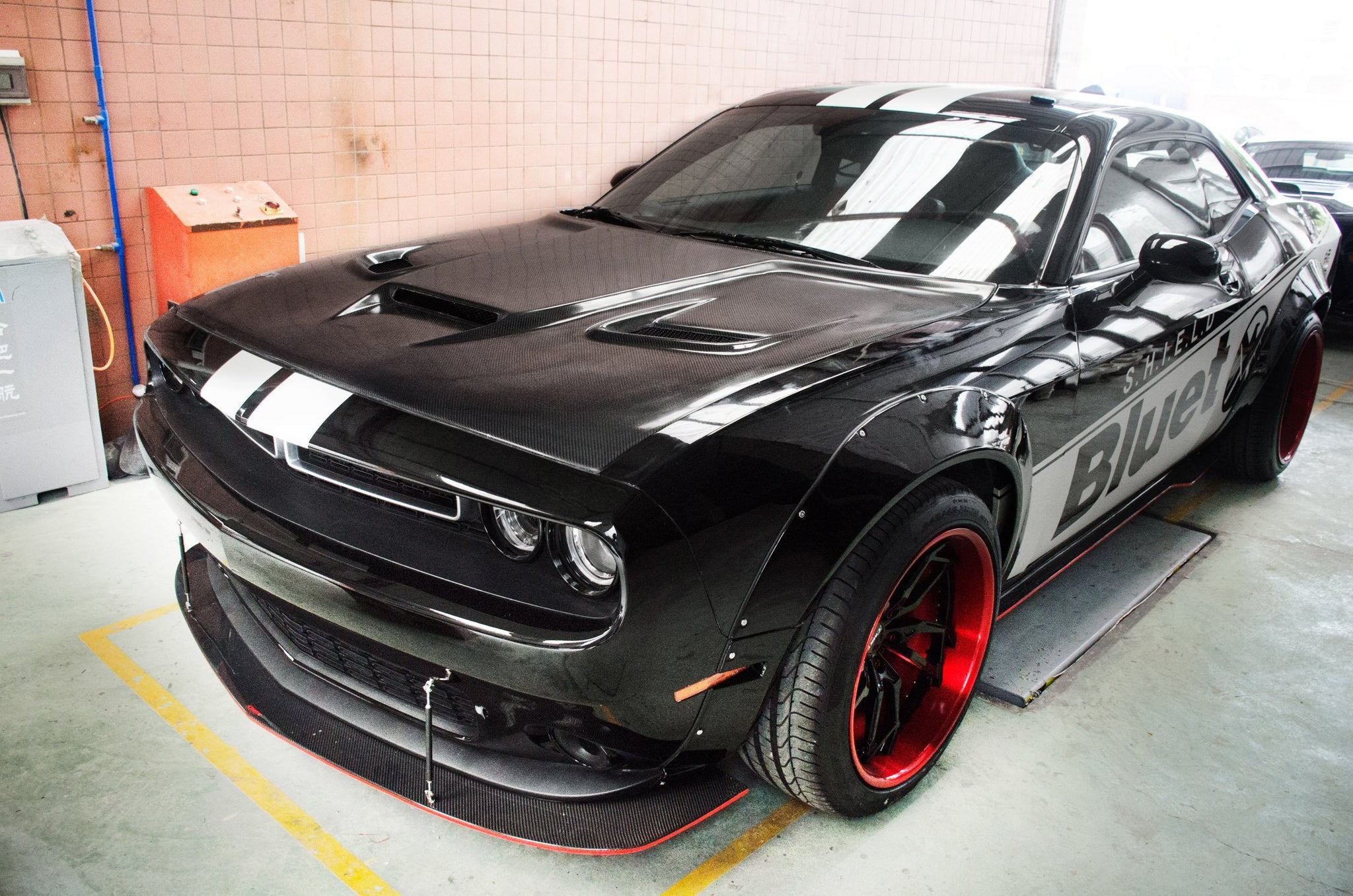 Check our price and buy CMST Carbon Fiber Body Kit set for Dodge Challenger!