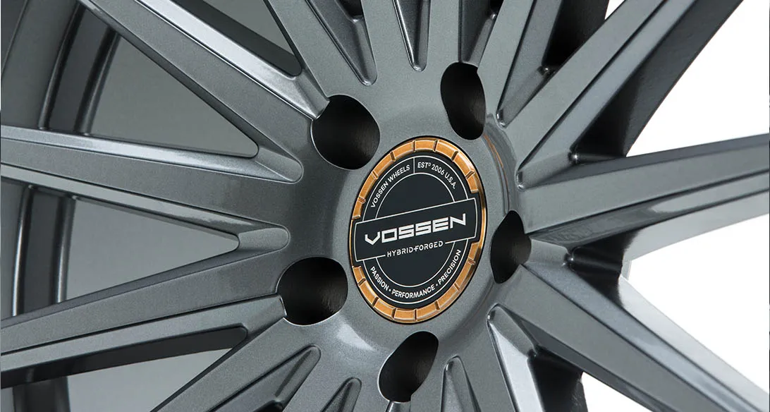 Vossen VFS 2 hybrid forged wheel — close-up spoke detail