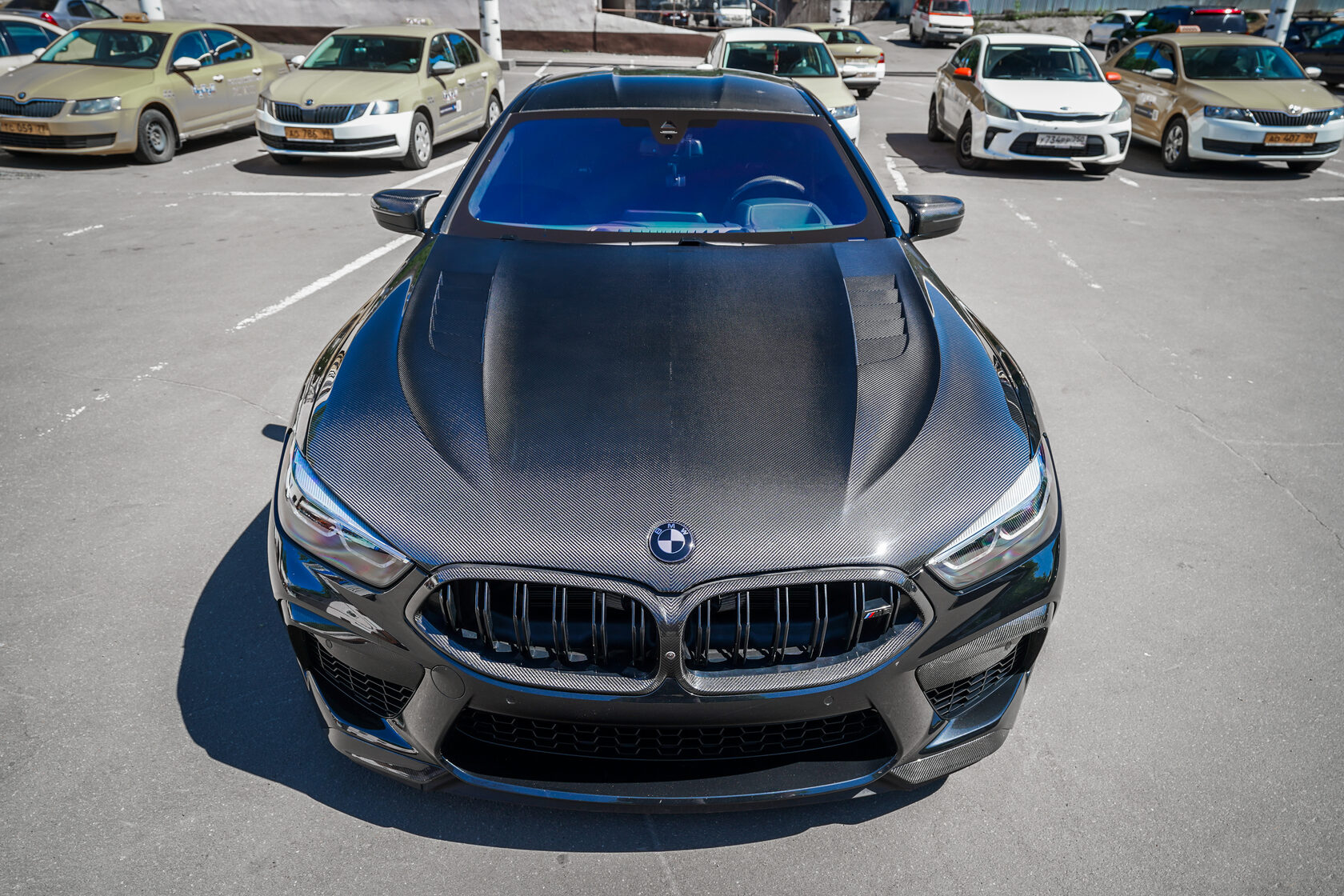 Radiator grille Sport Tech Carbon for BMW M8 F91/F92/F93 Grand Coupe