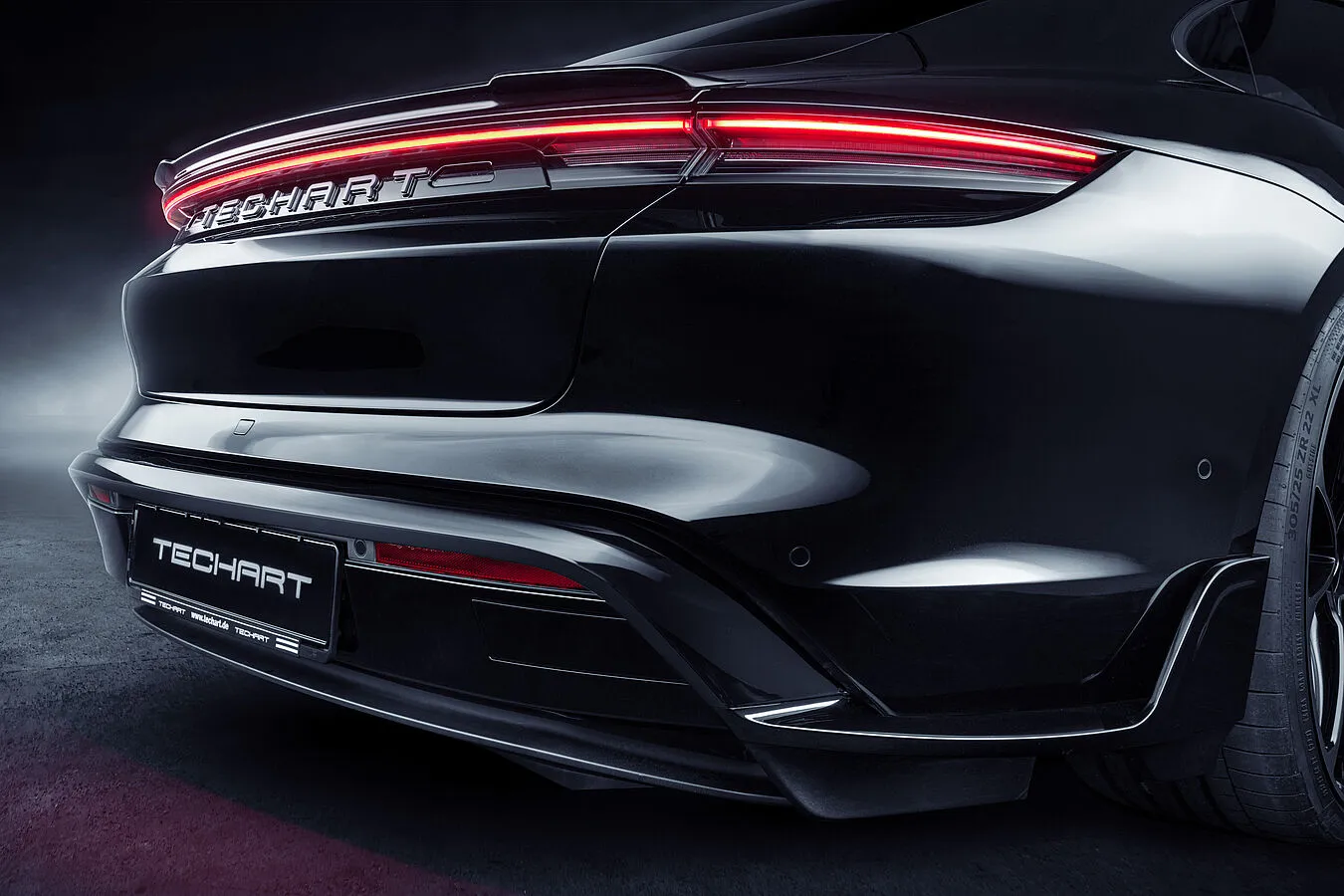 Check price and buy Techart body kit for Porsche Taycan