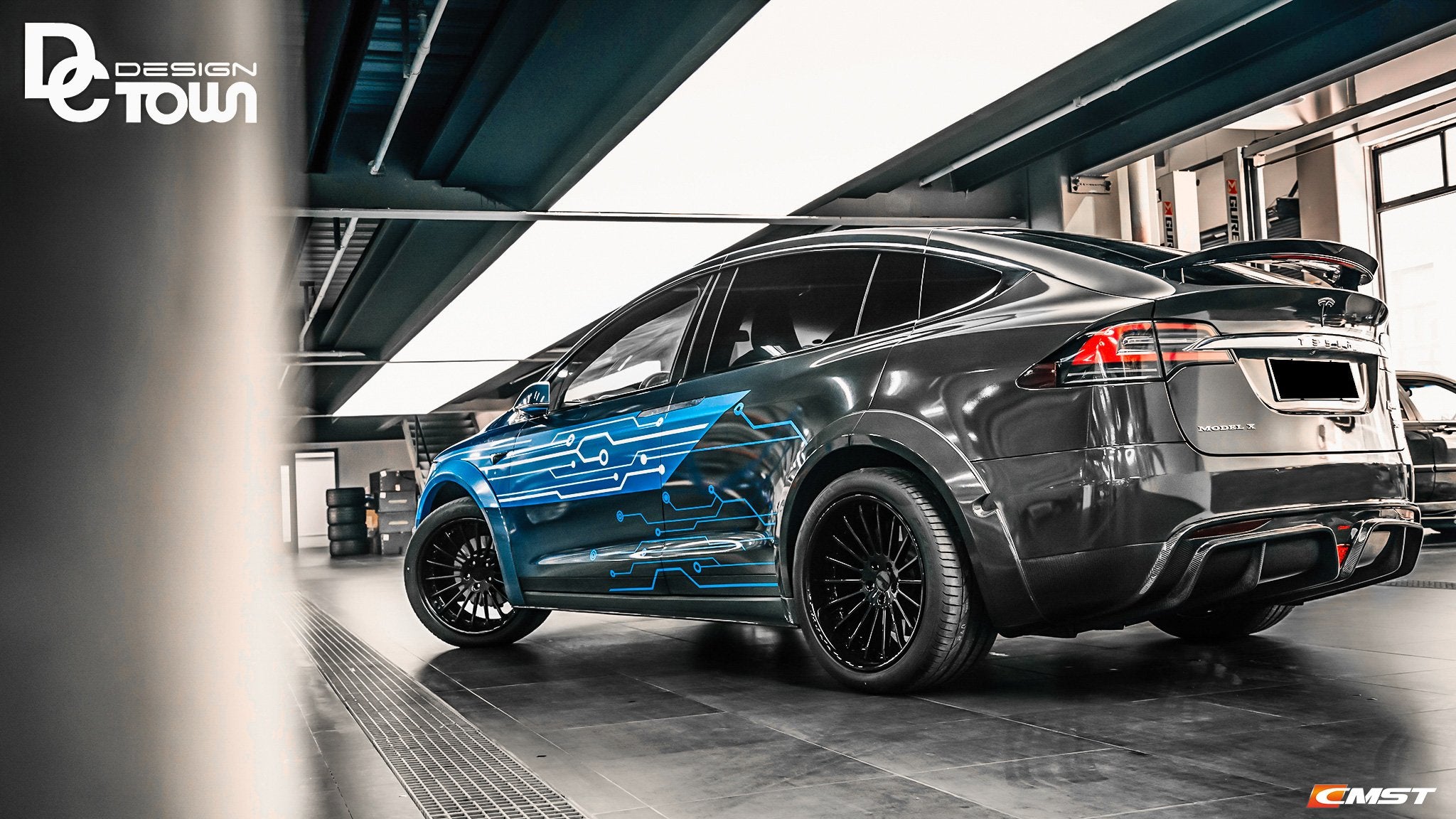 Check our price and buy CMST Carbon Fiber Body Kit set for Tesla Model X!