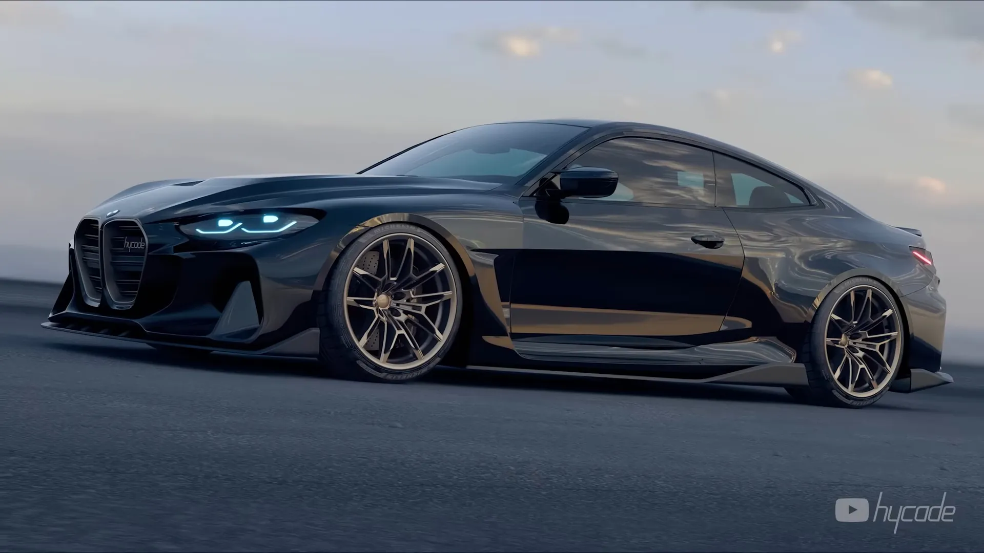 BMW M4 G82/G83 Custom Wide Body Kit by Hycade