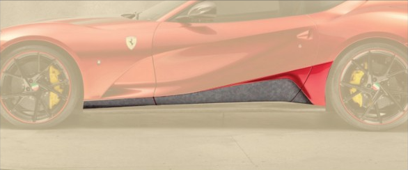 Side panels Mansory Carbon for Ferrari 812 Superfast Stallone