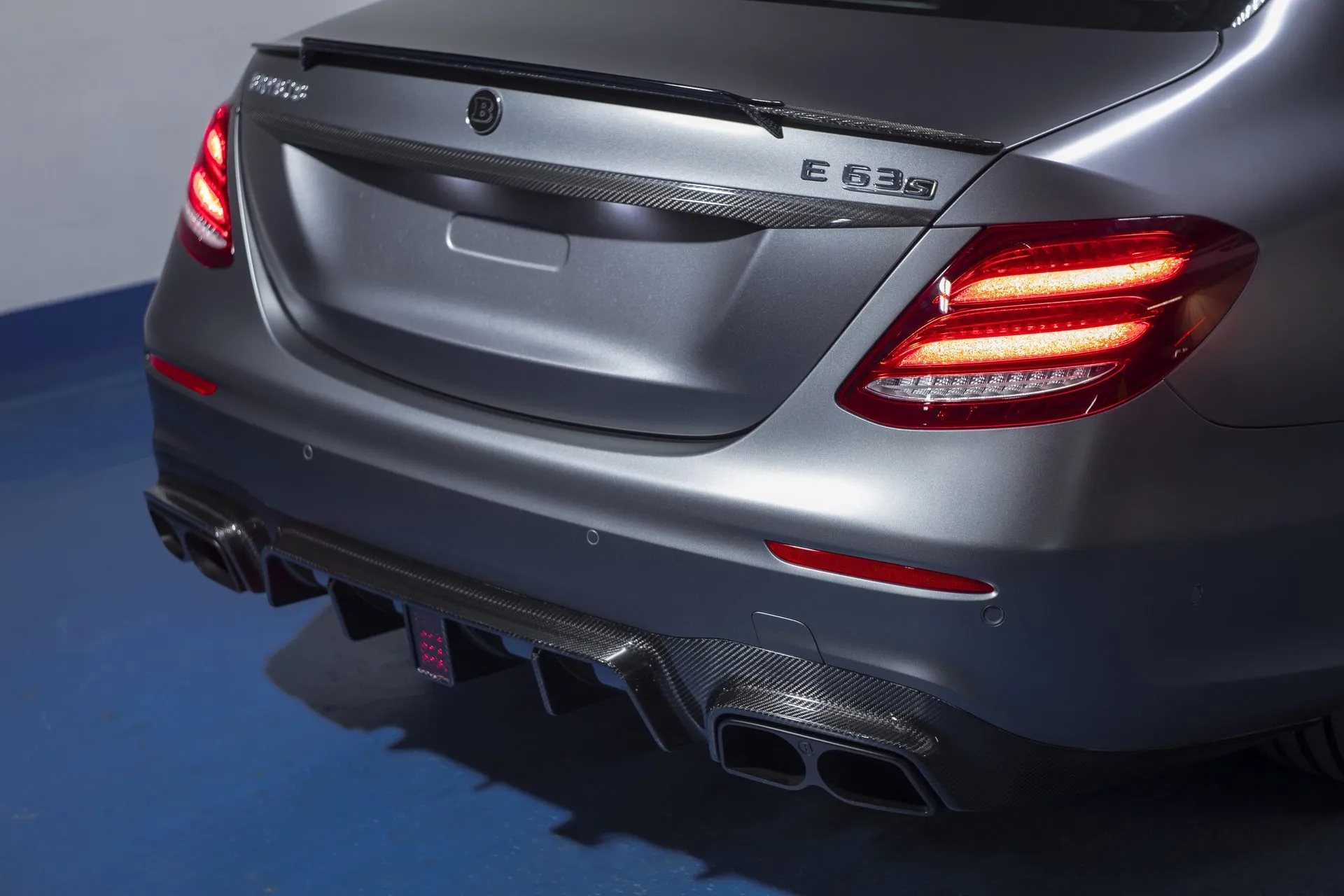 Rear spoiler carbon BS Style for Mercedes E-class AMG W213  AMG E 63