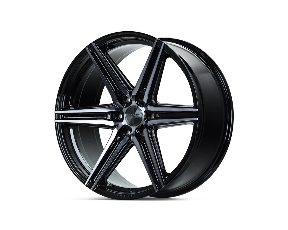 Vossen HF6 2 hybrid forged wheel — side profile