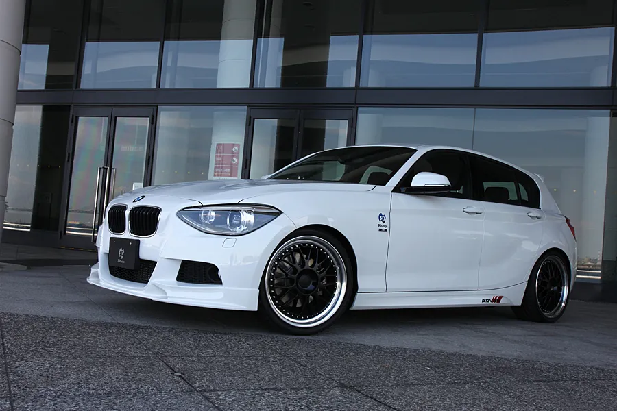 3D Design Brombacher Matte Black 19 inch on BMW F20 1 Series