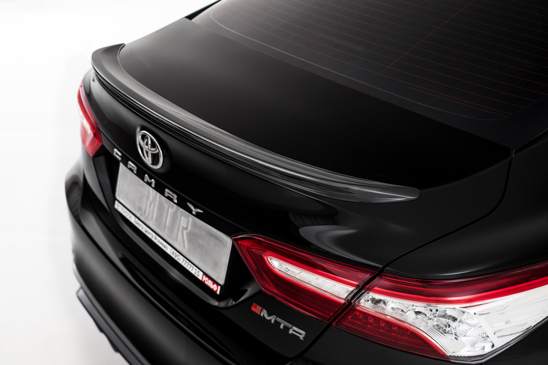 Rear bumper diffuser MTR Design for Toyota Camry XV70 for 2.0 и 2.5 L modification