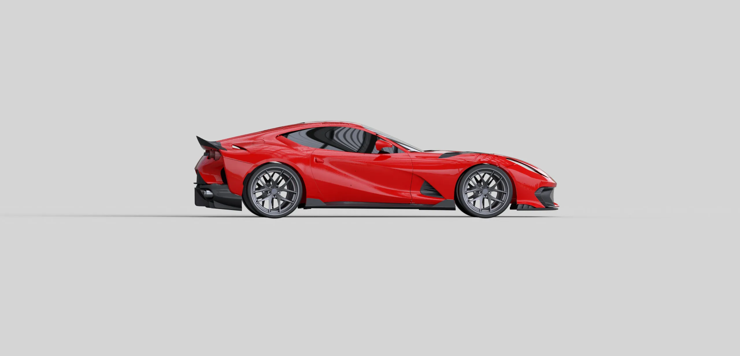 Check price and buy Duke Dynamics Body kit set for Ferrari 812