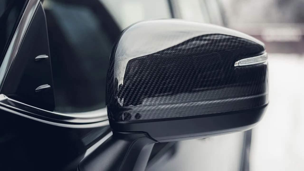 Carbon mirror covers MTR Design for Toyota Land Cruiser 300