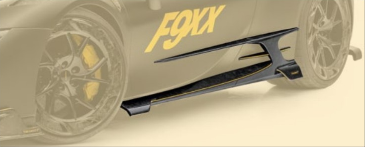 Side skirts Mansory Carbon for Ferrari SF90 Stradale