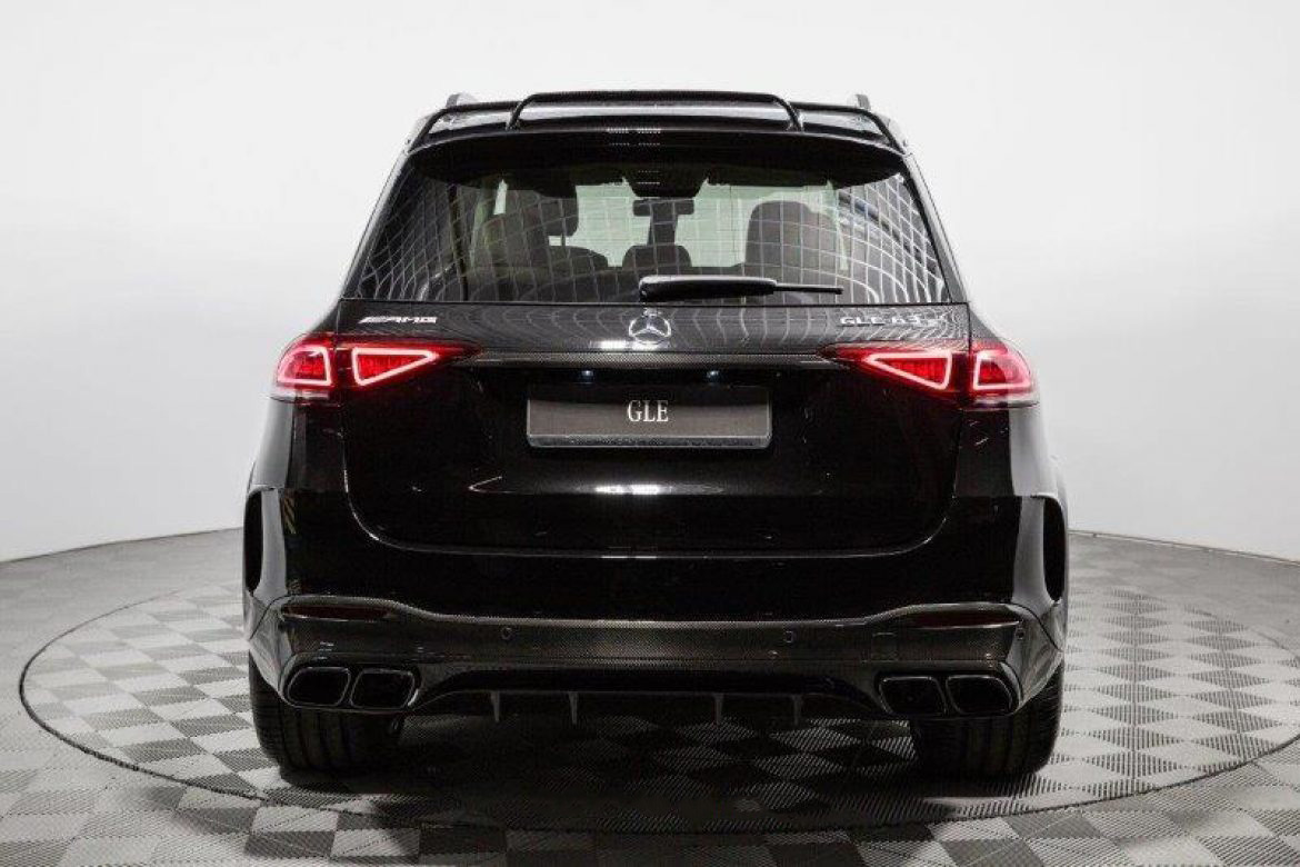 Rear diffuser 63 AMG Design BS Style Carbon for Mercedes GLE SUV AMG V167 AMG GLE 63