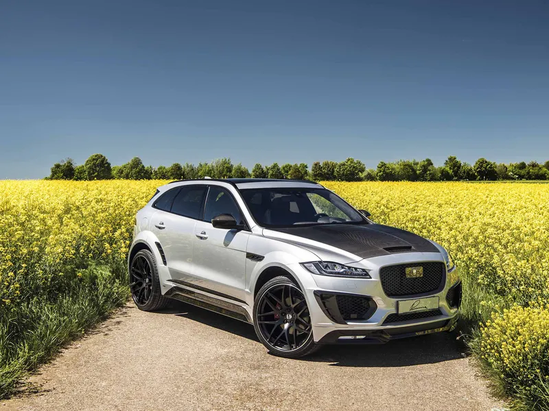 Check our price and buy Lumma CLR F body kit for Jaguar F-Pace SVR