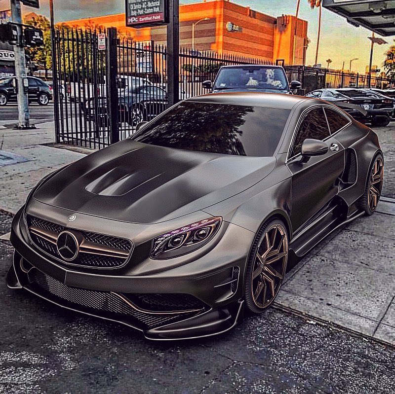 Mercedes-Benz S-class Coupe S63 AMG Custom Body Kit by 2ncs