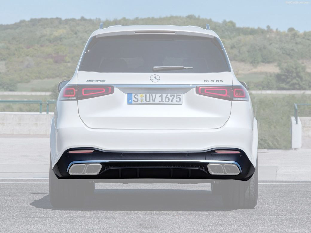 Rear bumper diffusor AMG 63 Design 2.0 Carbon for Mercedes-Benz GLS X167