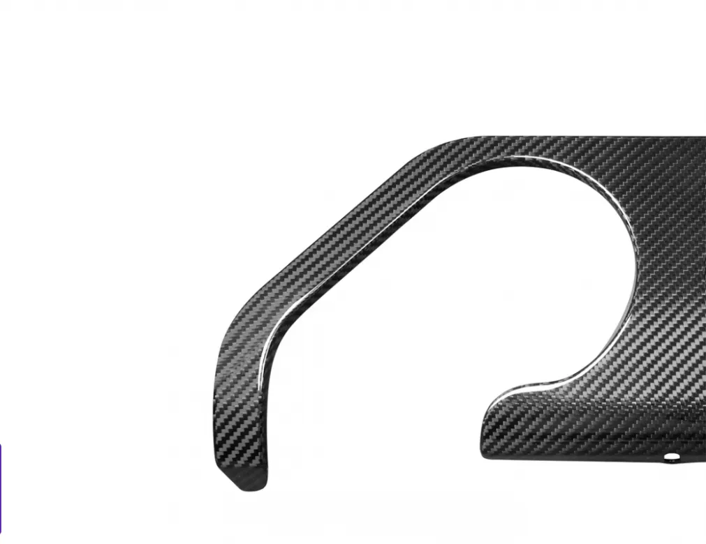 Rear trio exhaust diffuser OEM style Carbon for BMW M3 G80