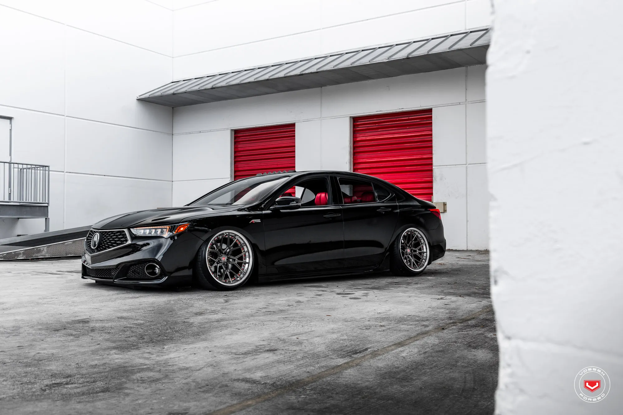 Vossen M X3 3 PIECE 3-piece forged wheel — mounted on vehicle