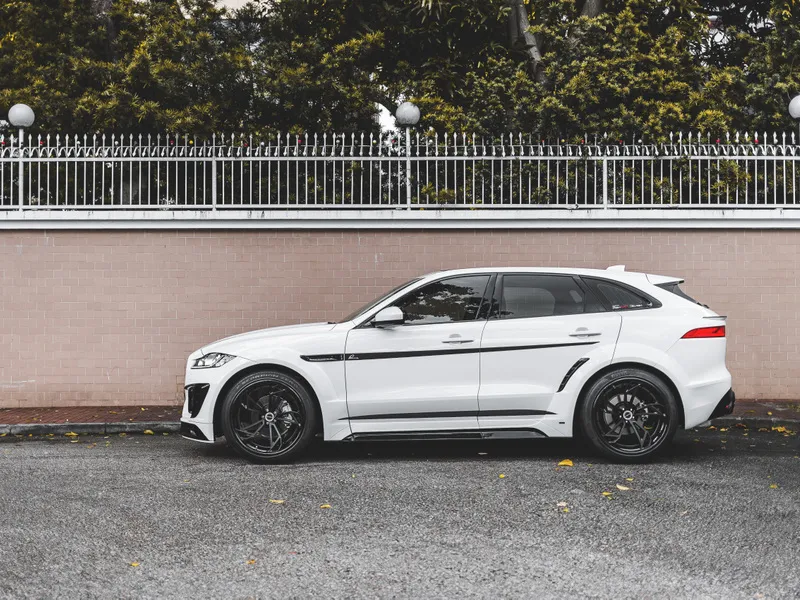 Check our price and buy Lumma CLR F body kit for Jaguar F-Pace SVR