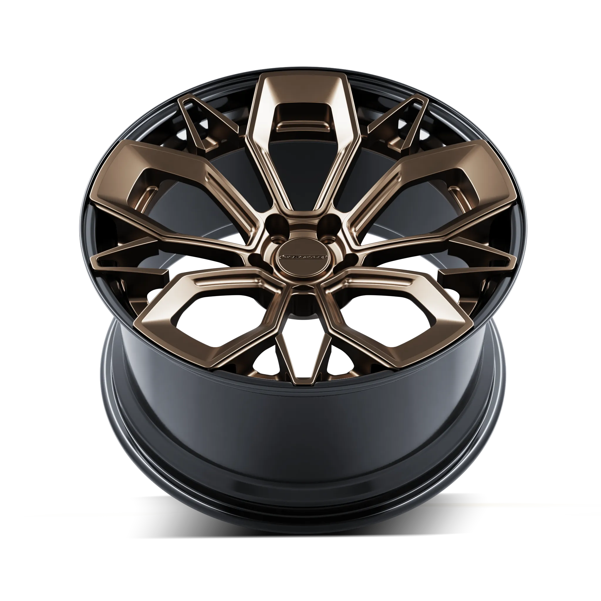 305 Forged UF/2-156 Two-Piece Forged Wheel — side profile view