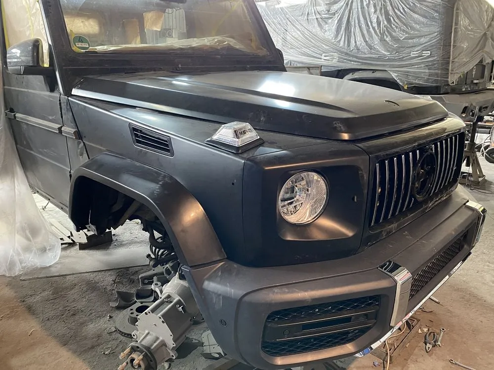 Mercedes-AMG G-class 63 to 6x6 Conversion kit