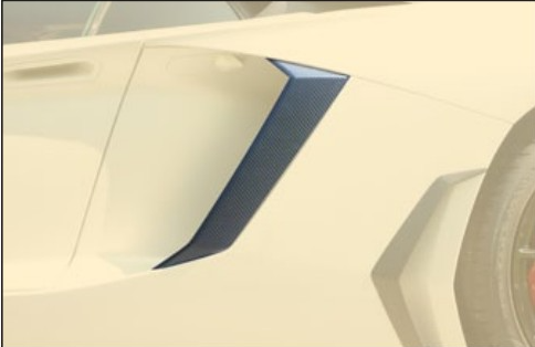 Air intake cover Mansory Carbon for Lamborghini Aventador Competition