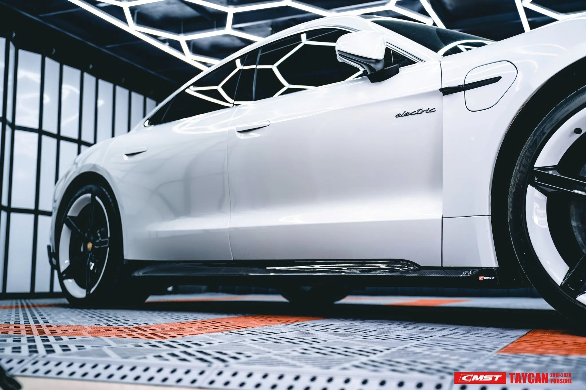 Check our price and buy CMST Carbon Fiber Body Kit set Style for Porsche Taycan Turbo & Turbo S