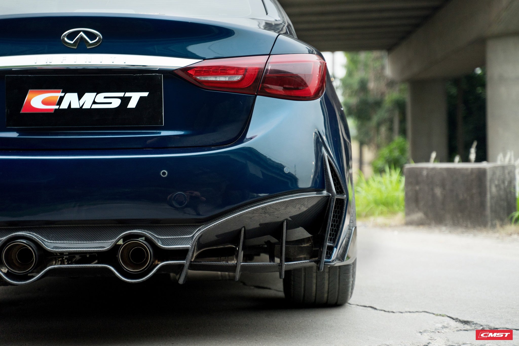 Check our price and buy CMST Carbon Fiber Body Kit set for Infiniti Q50!