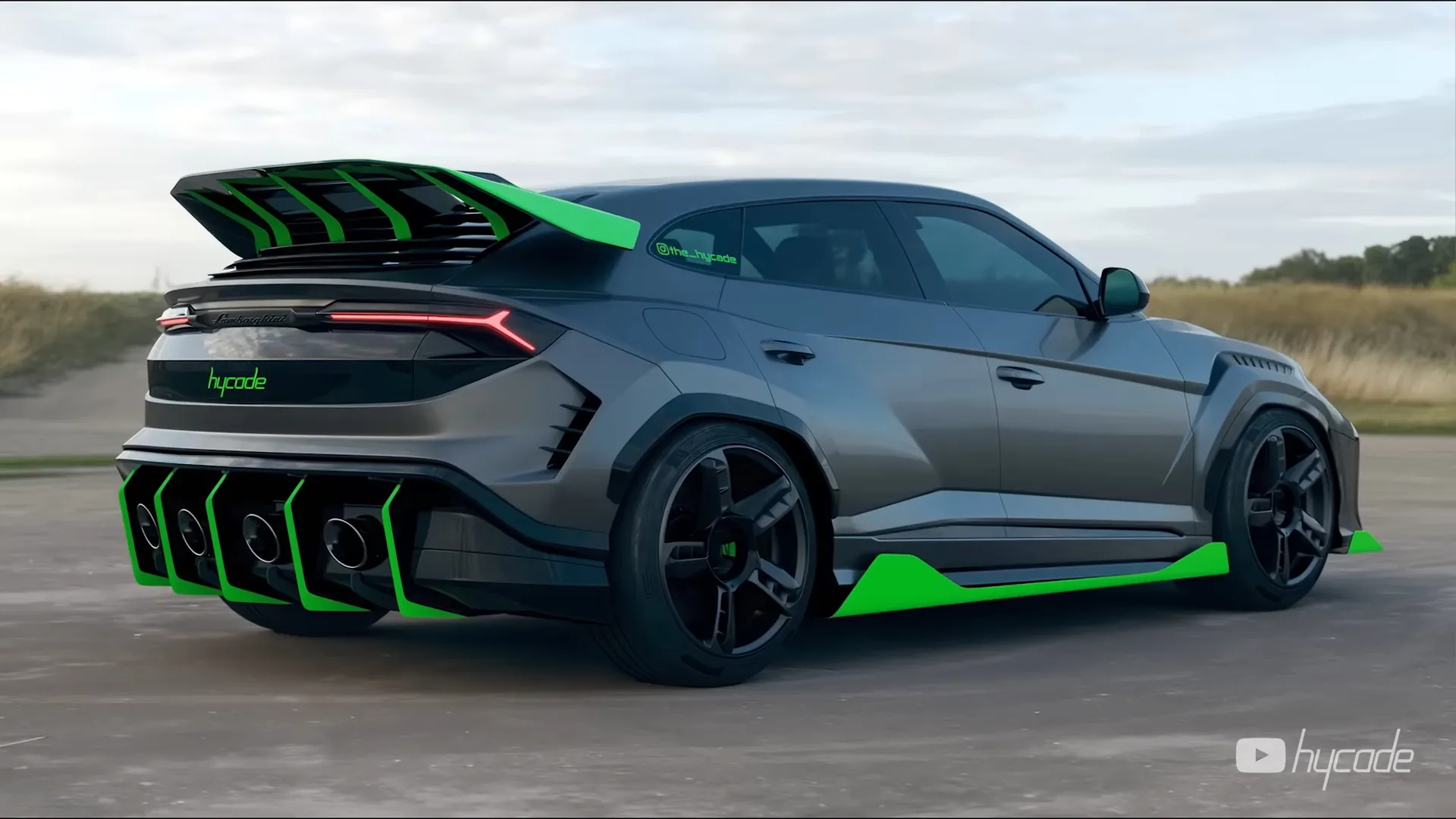 Lamborghini Urus Custom Wide Body Kit by Hycade