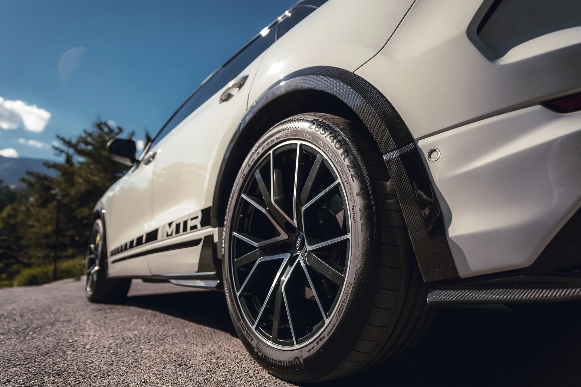 Accessories body kit MTR Design carbon for Audi Q8