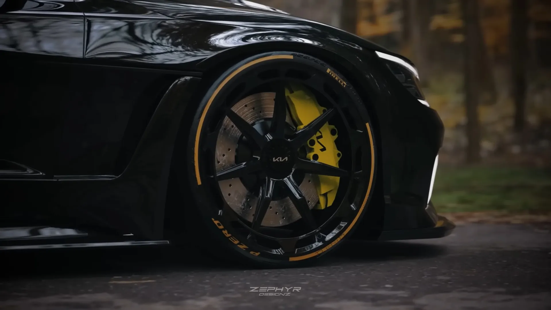 KIA EV6 X 2023 Custom Wide Body Kit by Zephyr