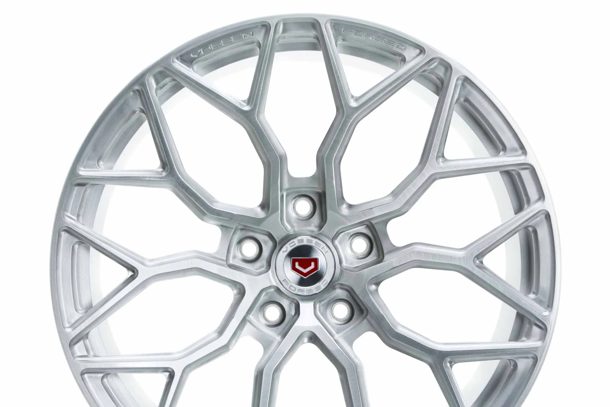 Vossen S17 01 forged wheel — rear angle