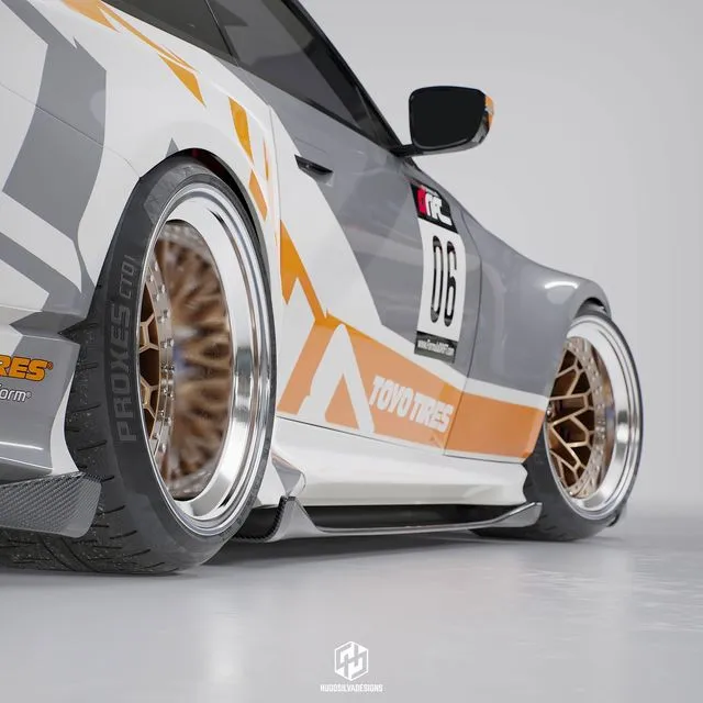 BMW M2 G87 Custom Wide Body Kit by Hugo Silva