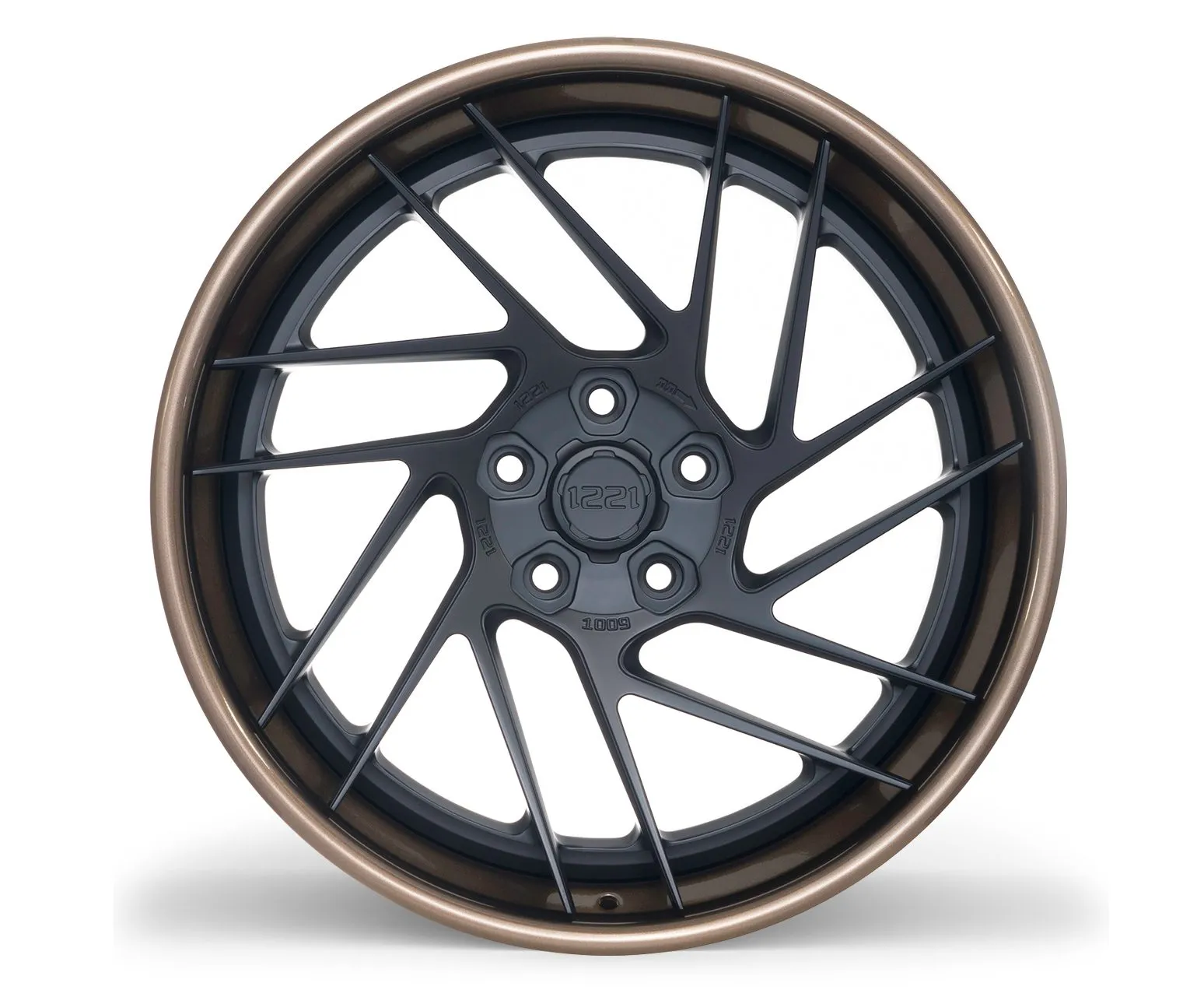 1221 Wheels AP2 — Hardware Option: Blind (40 Blind Bolts, Monoblock Aesthetic)