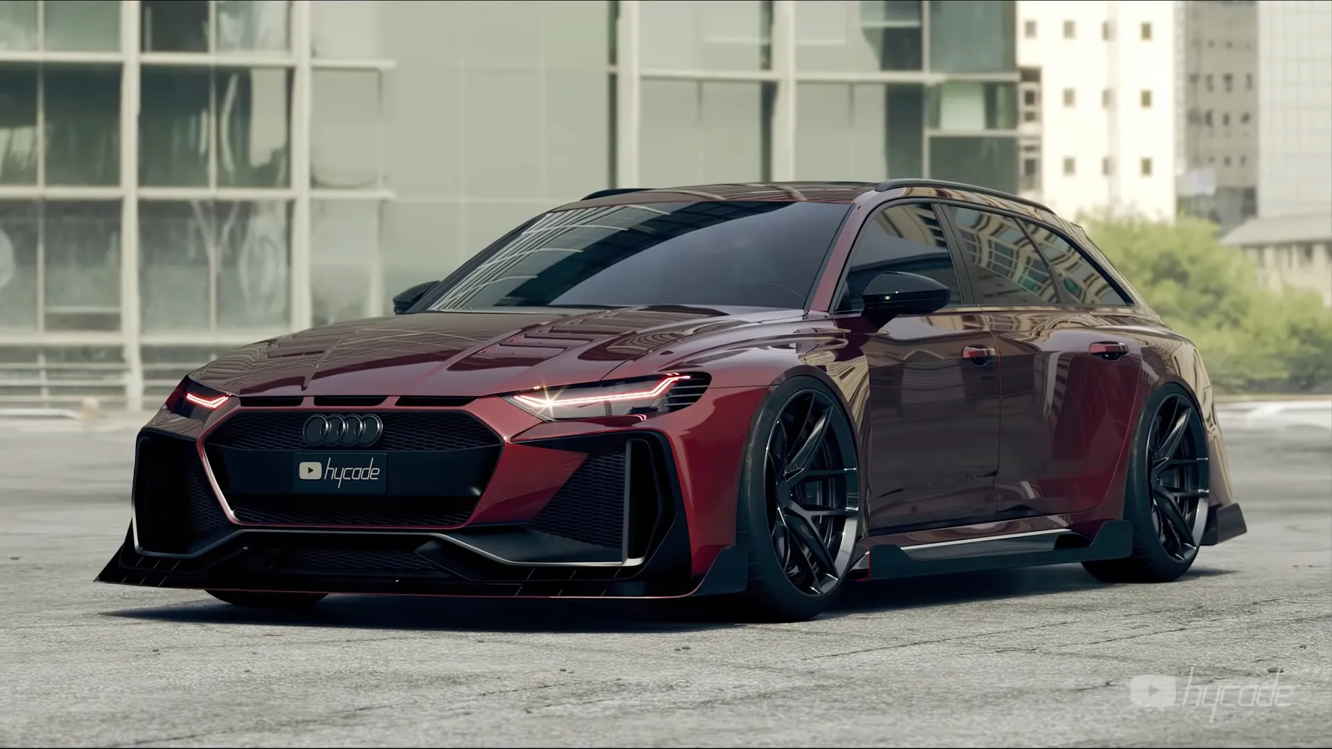 Audi RS6 Custom Body Kit by Hycade