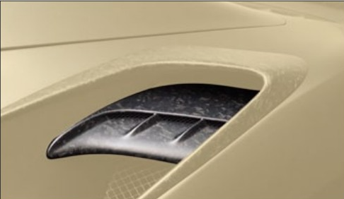 Air outtakes splitter II Mansory Carbon for Ferrari 488 Siracusa 4XX