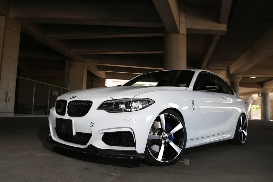 3D Design Type 3 Forged 19 inch Bi Color on BMW F22 2 Series