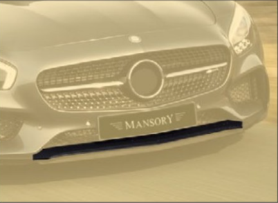 Midle lip cover Mansory Carbon for Mercedes-Benz AMG GT S Coupe