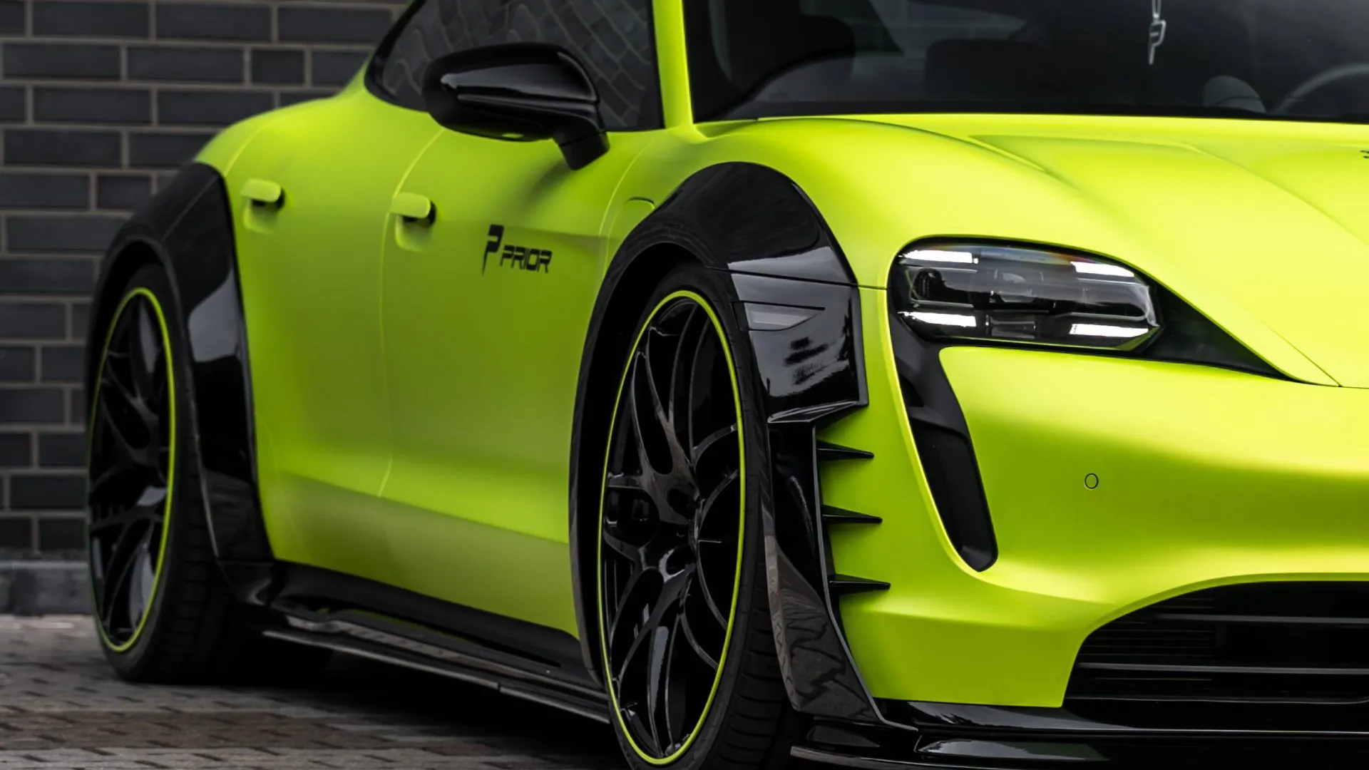 Front and Rear Widenings Prior Design PD TE widebody for Porsche Taycan