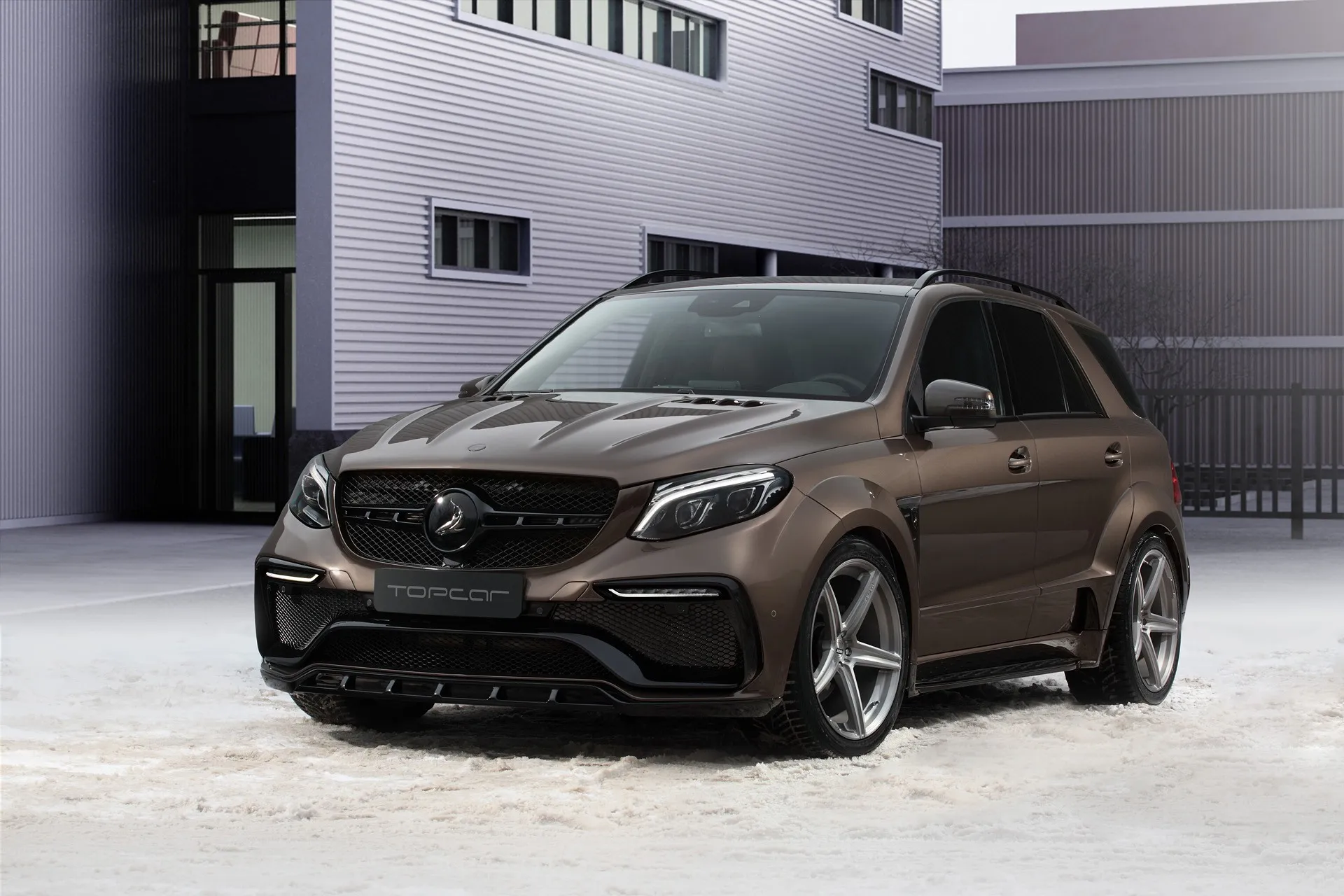 Check our price and buy Topcar Design body kit for Mercedes GLE W166 wagon Inferno