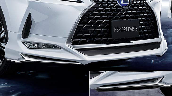 Front Spoiler Modellista for Lexus RX F Sport 300/350/450h 