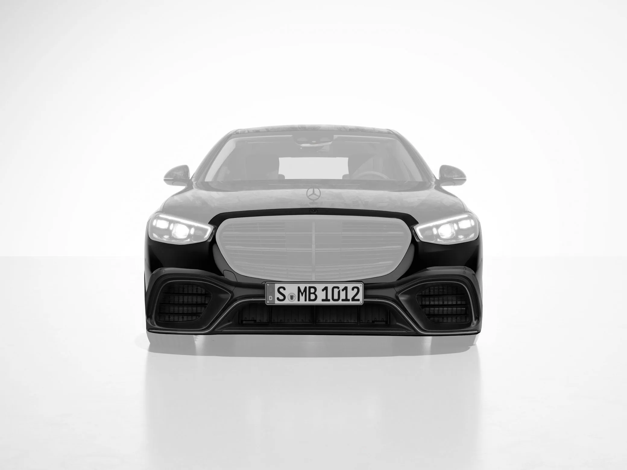 Front bumper GT Design Carbon for Mercedes-Benz S-class W223