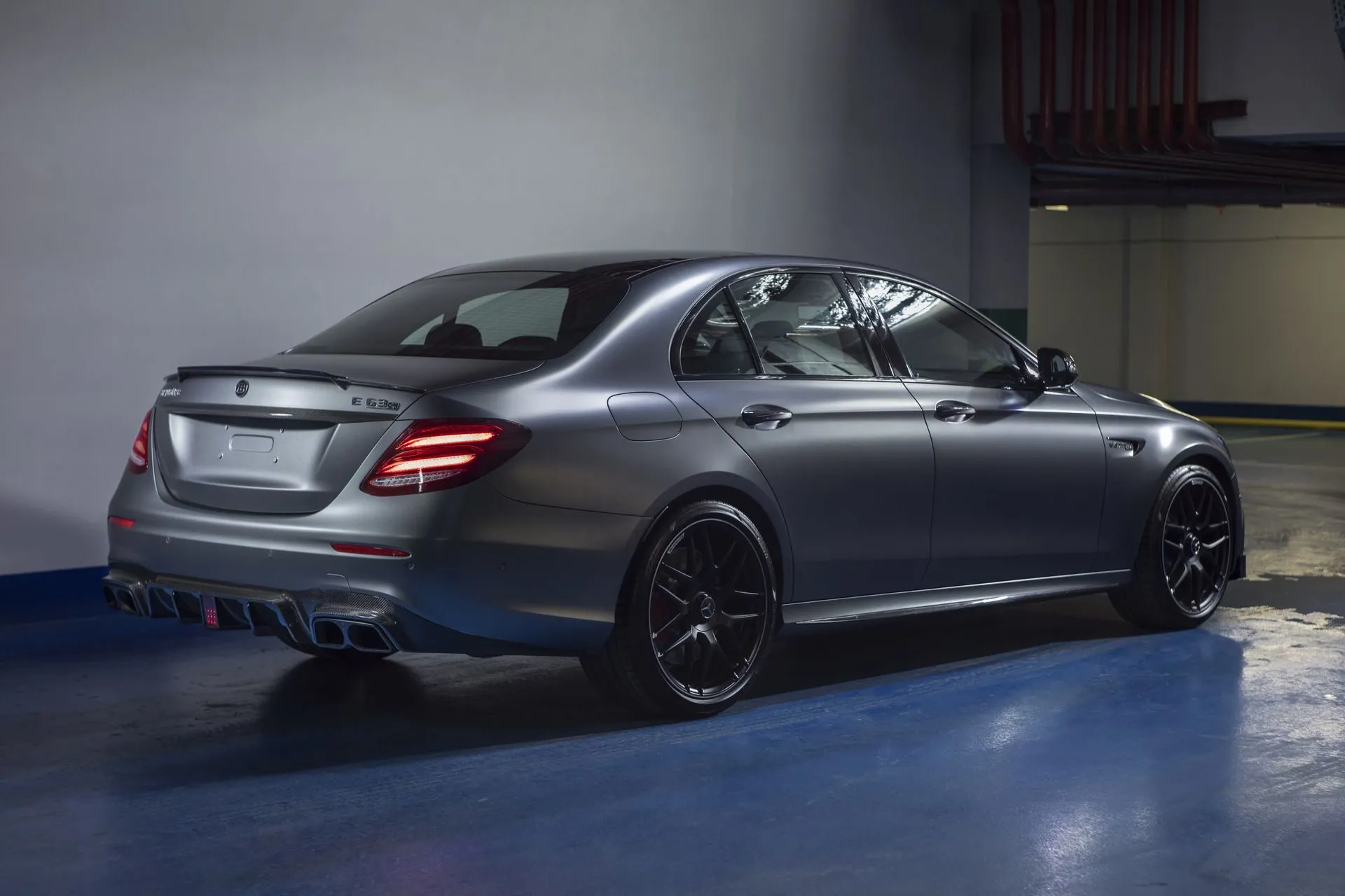 Rear diffuser carbon BS Style for Mercedes E-class AMG W213  AMG E 63