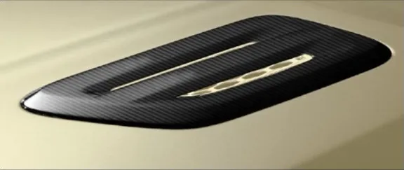 Air outtake for OEM engine bonnet Mansory Carbon for Land Rover Range Rover Sport II