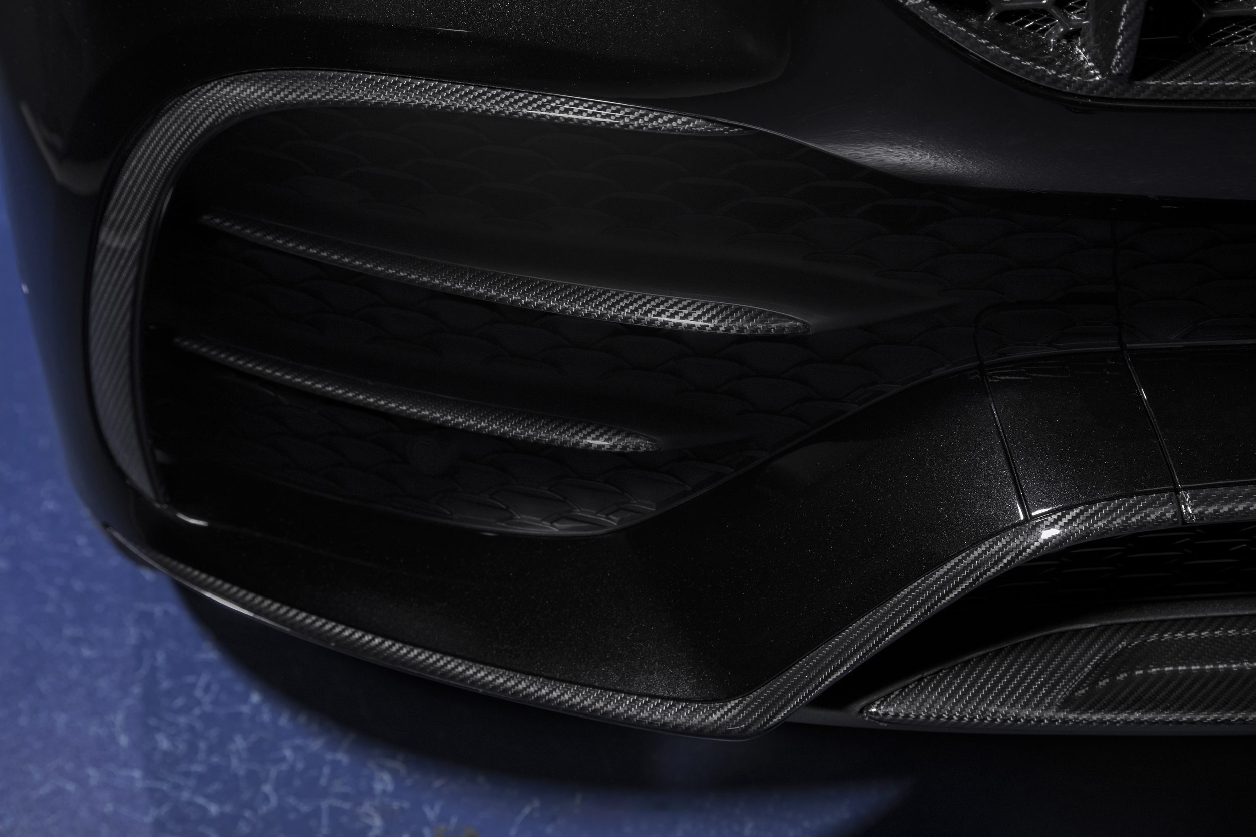 Side moldings Carbon for Mercedes-Benz GLE Coupe C167 AMG Line