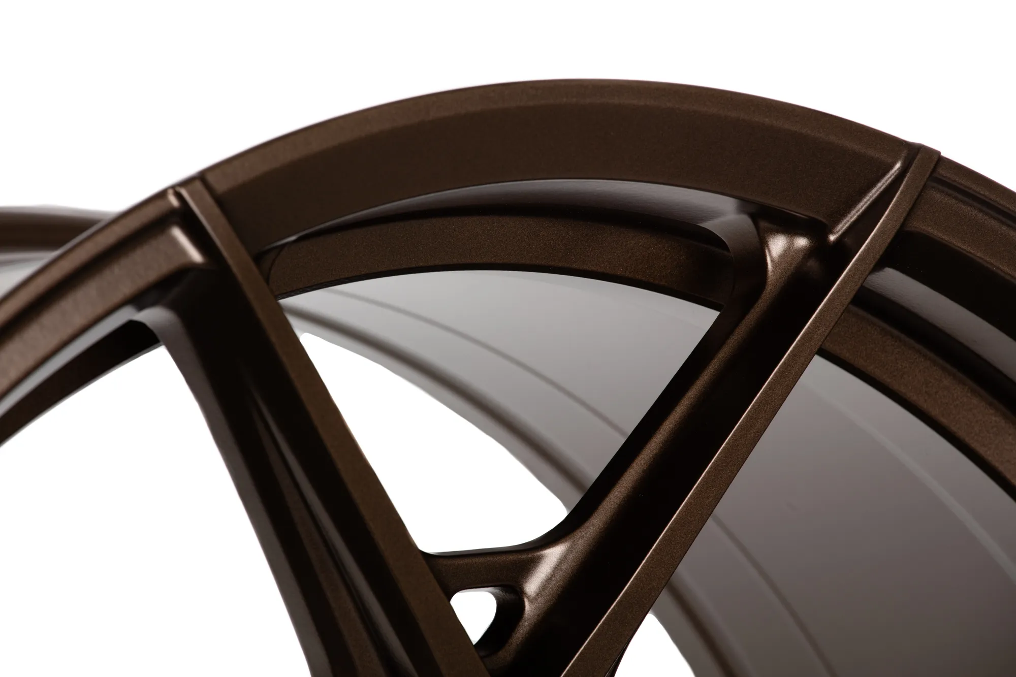 Vossen HF 5 hybrid forged wheel — close-up spoke detail
