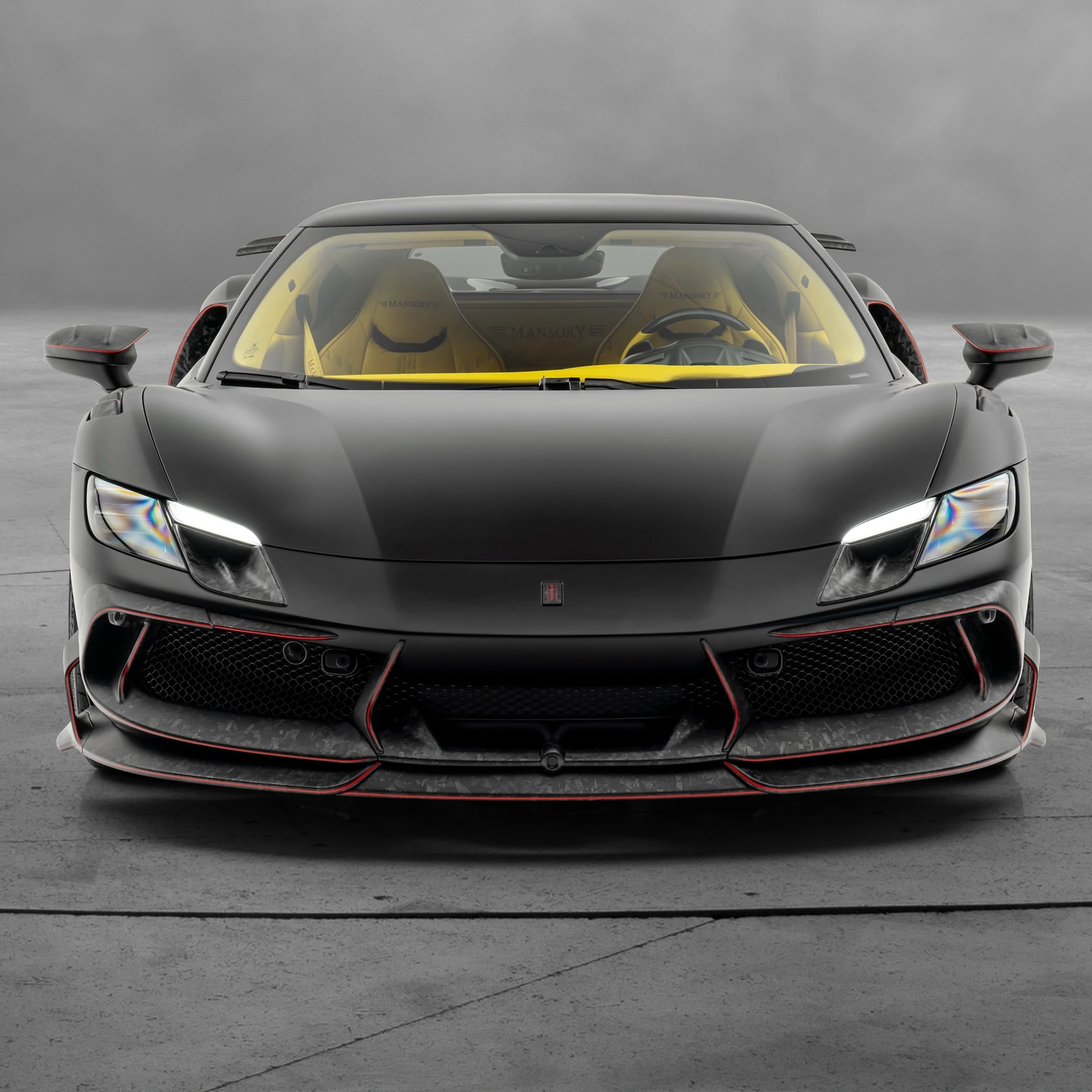 Mansory Ferrari 296 GTB side profile